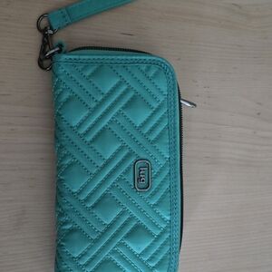 Lug Teal Rope Design Whirly Wallet